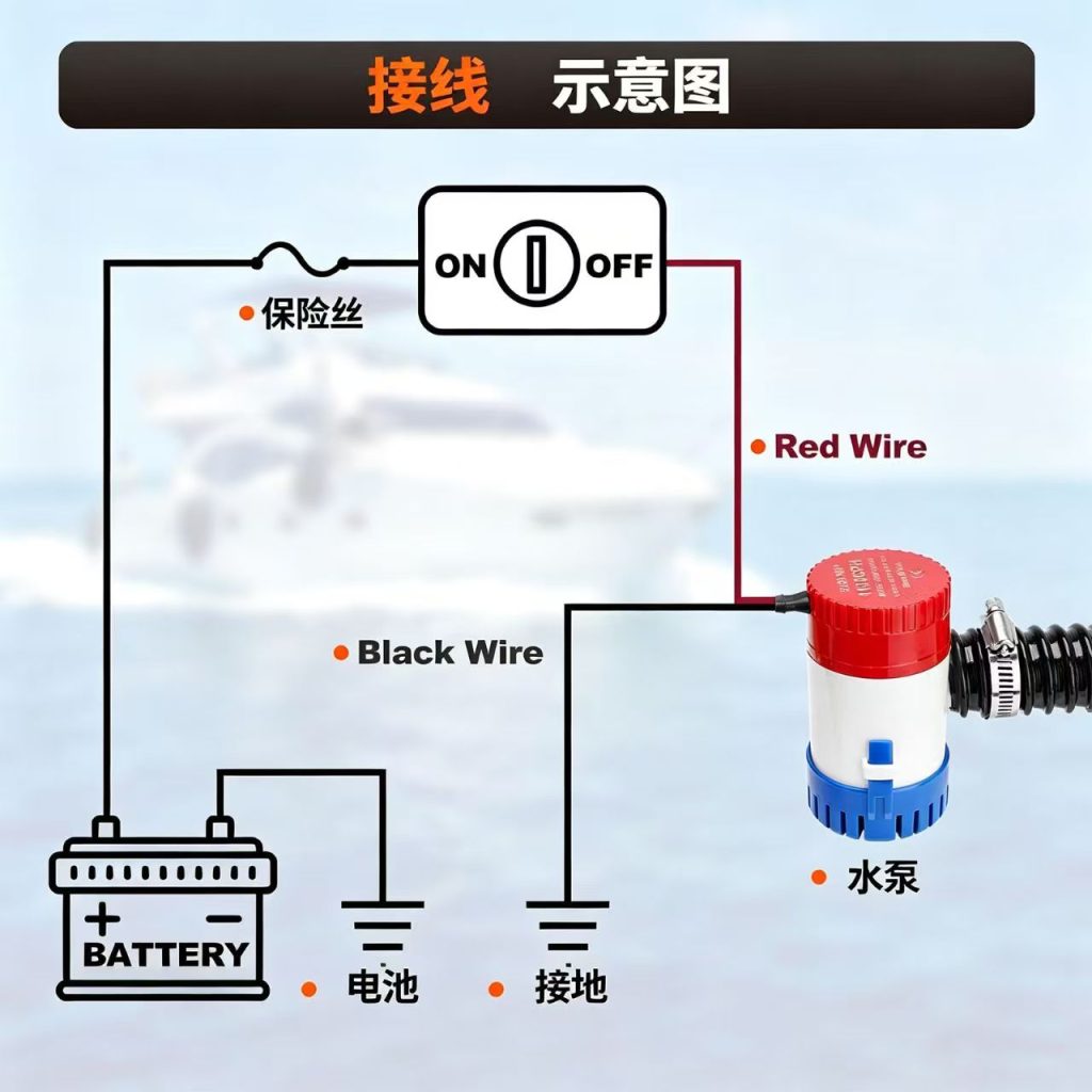 12V Bilge Pump